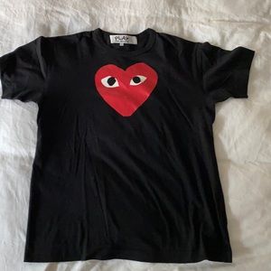 COMME des GARÇON PLAY Heart T-shirt